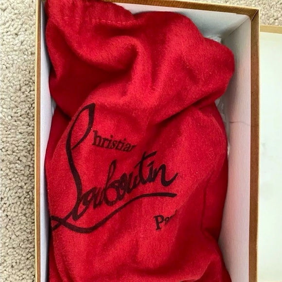 Christian Louboutin Black Pumps/Heels Decollete 868 100 Patent Calf Size 37.5 - Picture 5 of 8